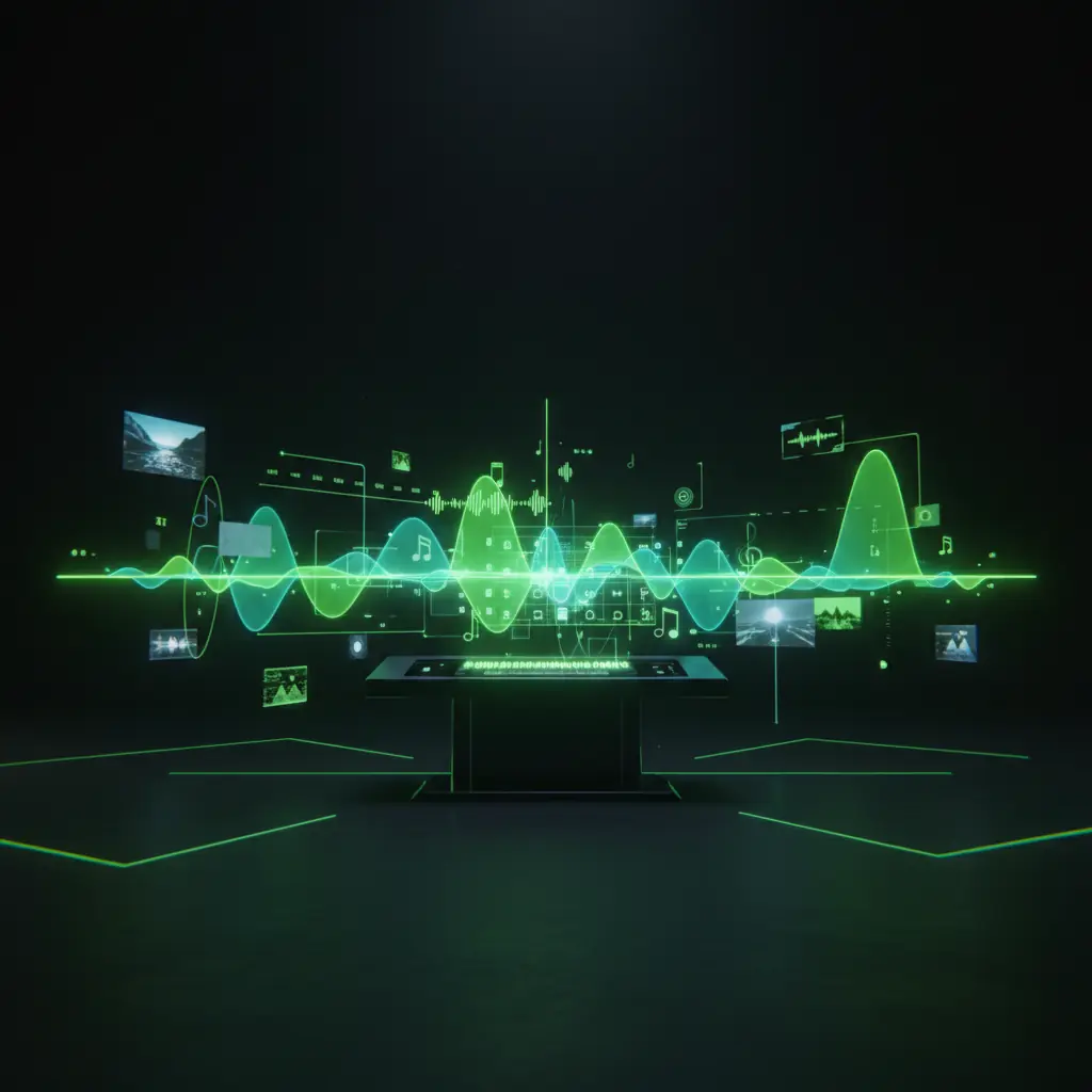 AI generated visuals preview