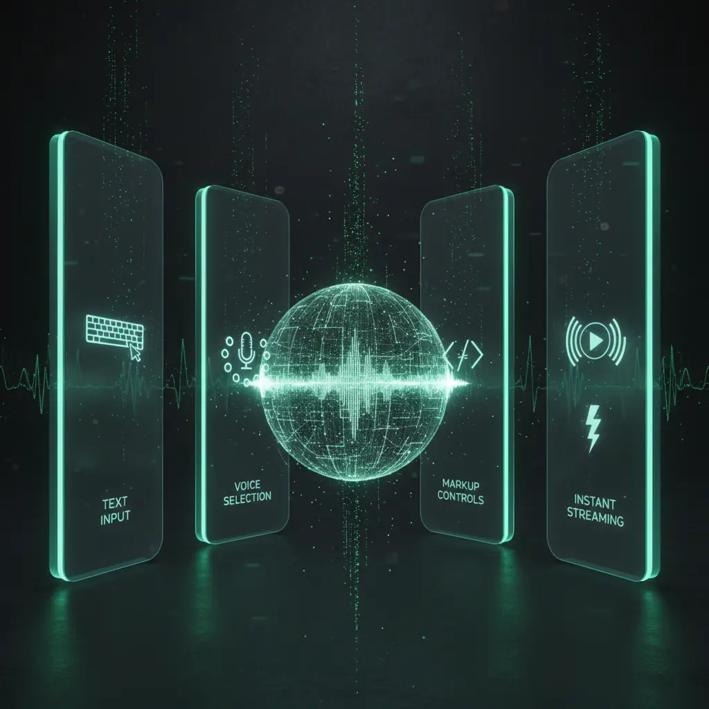 Instant online AI voice generation