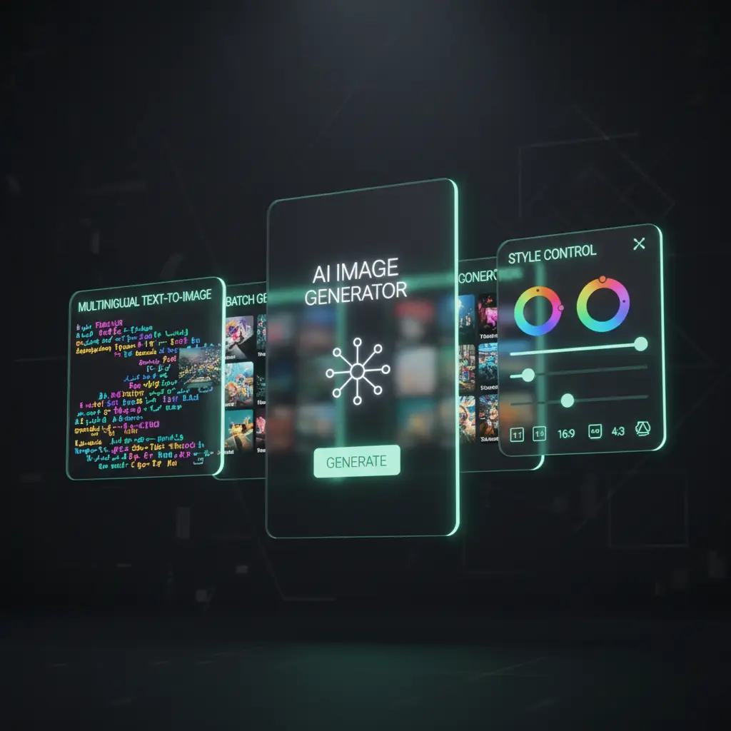 Text to image in any language