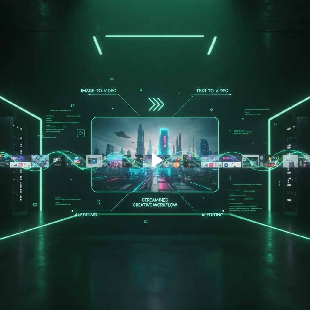 AI generated visuals preview