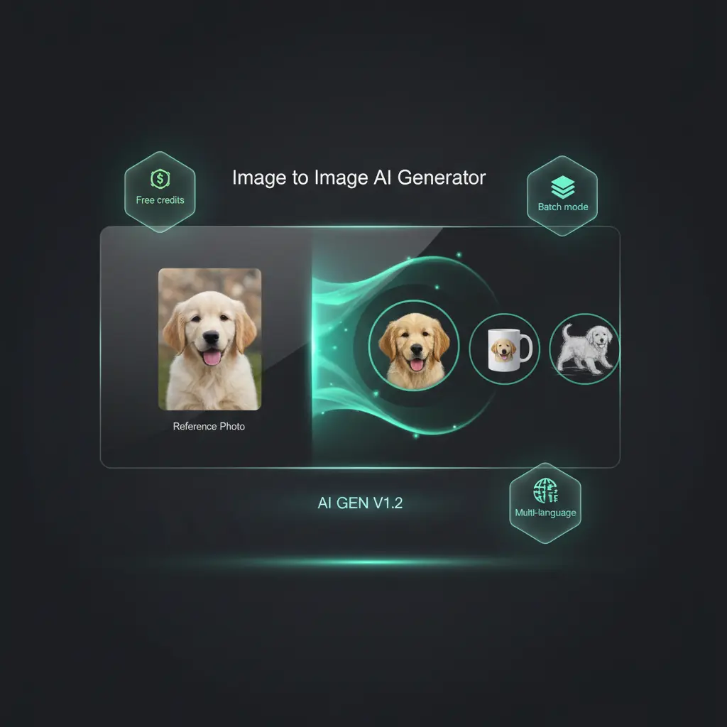 Image To Image AI Generator Online highlight