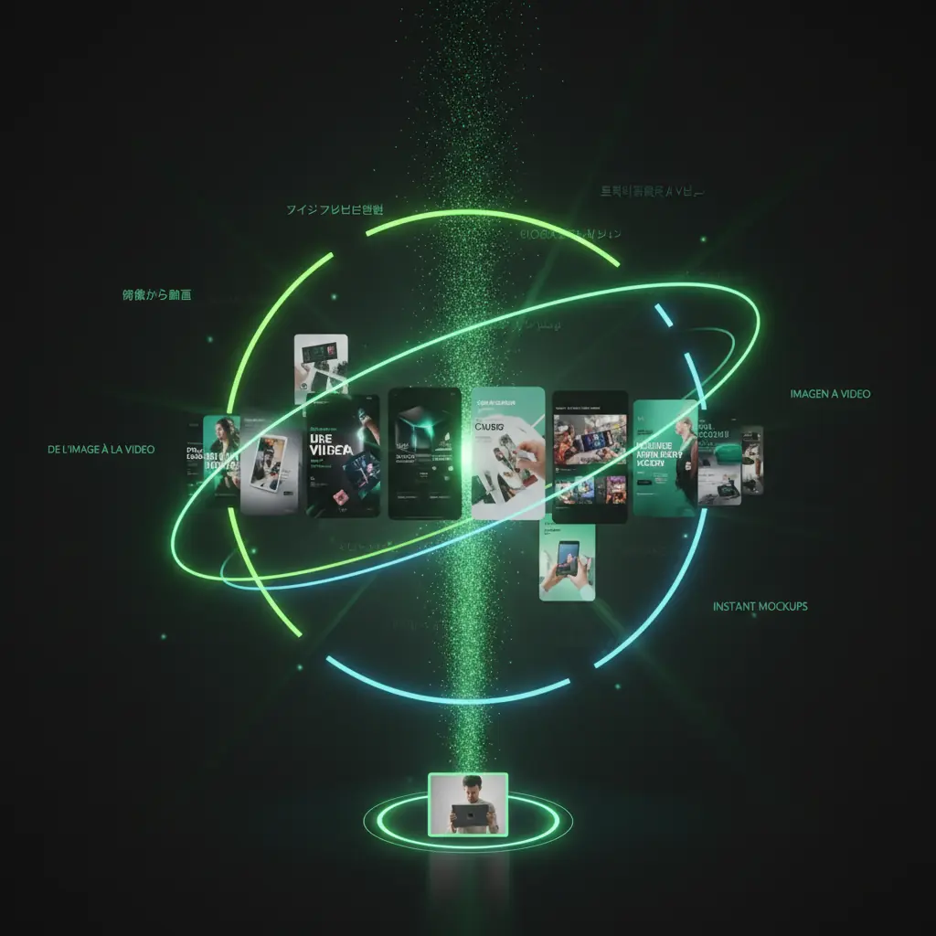 AI generated visuals preview