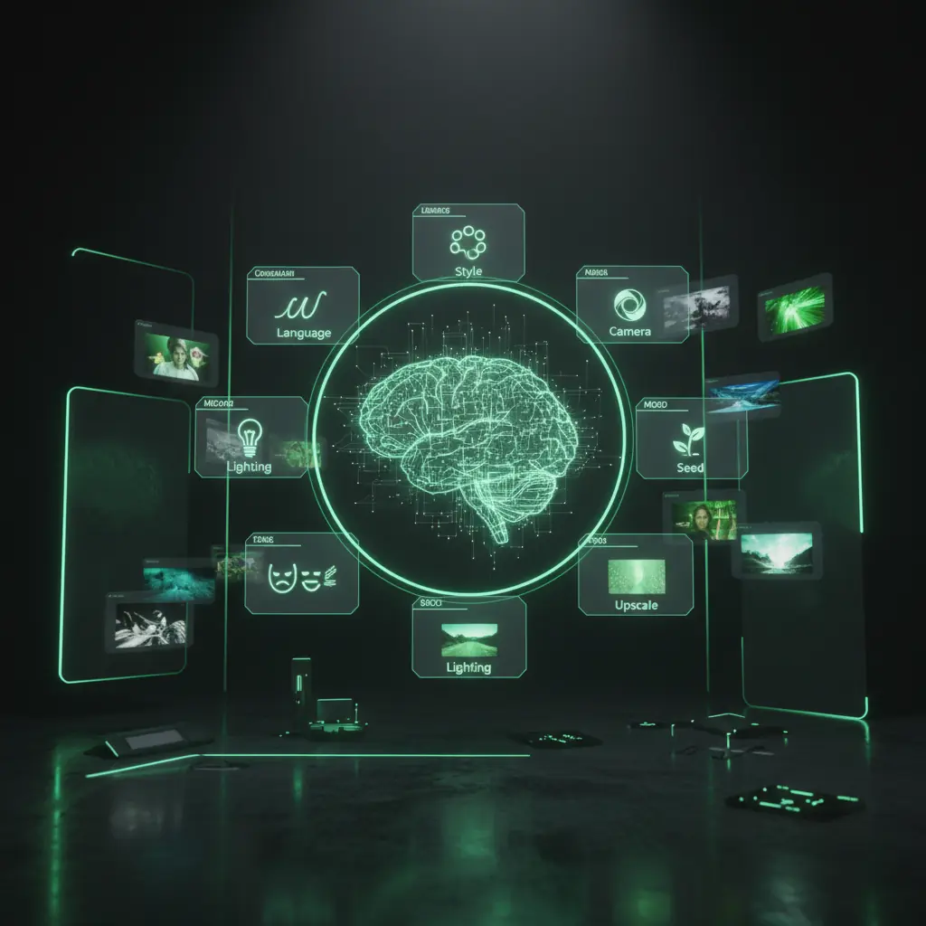 Prompt Based Image Creation Controls