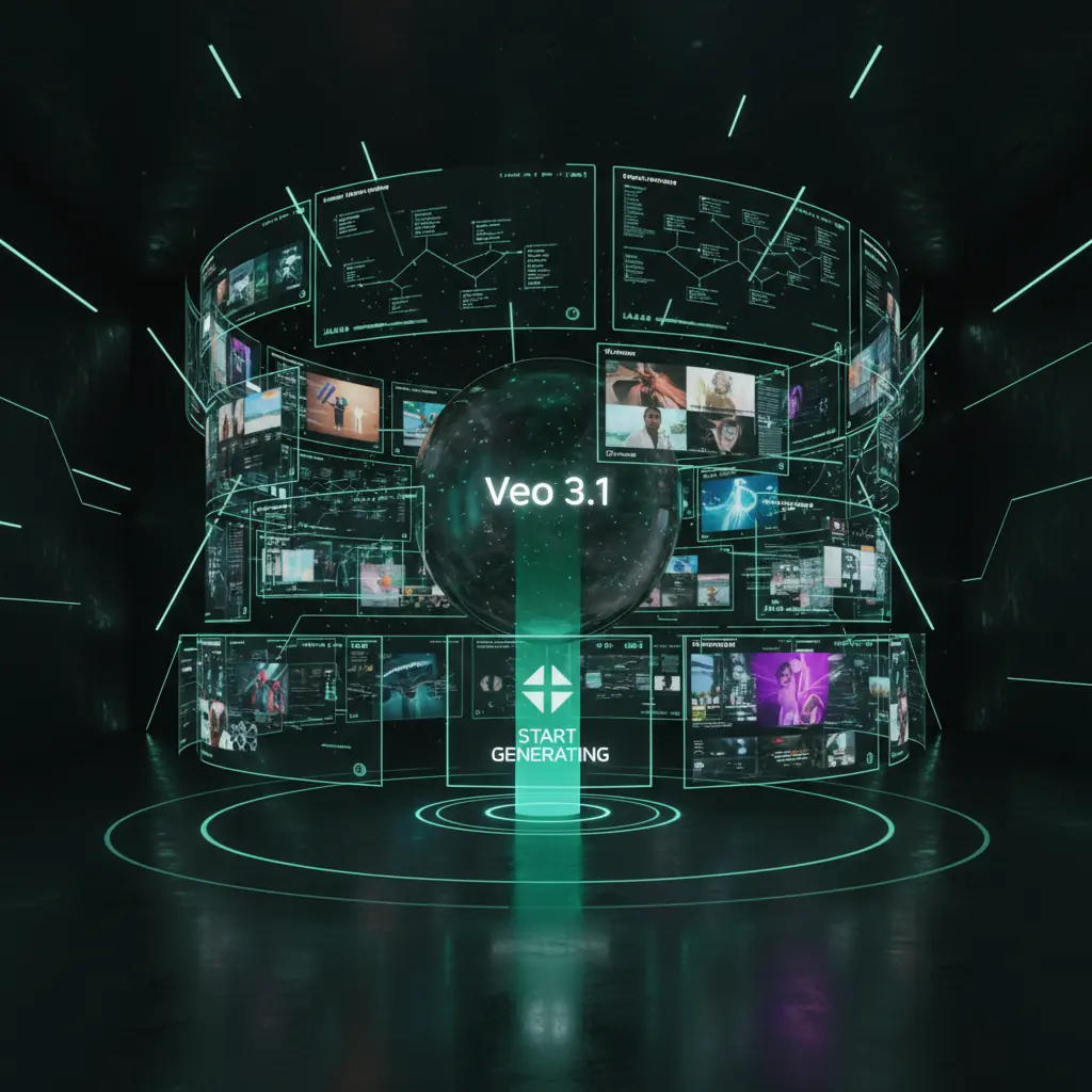 AI generated visuals preview